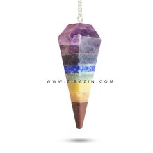 پاندول سنگی هفت چاکرا