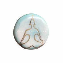 مگنت سرامیکی دستساز طرح مدیتیشن : کد ۵