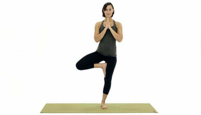 حرکت درخت (Tree Pose (Vrksasana