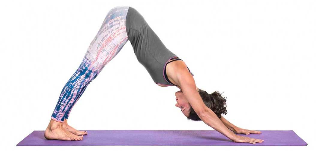 سگ سر پایین (Downward-Facing Dog (Adho Mukha Svanasana
